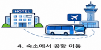 공항 이동 리무진 사진